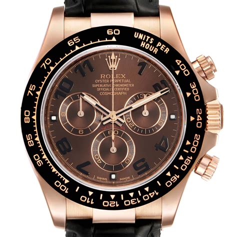 rolex daytona rose gold watch